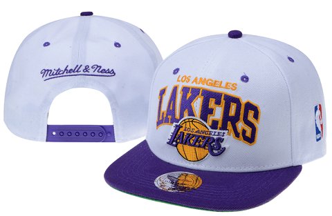 Los Angeles Lakers NBA Snapback Hat 60D15